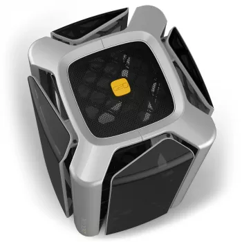 Computer Case Geometric Future M2 THE ARK Case TG - grau