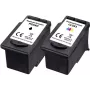 Renkforce Ink Combination-Pack ersetzt Canon PG-560 + CL-561 (3713C006) kompatibel Schwarz, Cyan, Magenta, Gelb RF-I-C-PG560CL561BKCMY2PK RF-5706084 (RF-5706084)