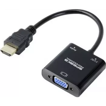 SP-10352148 HDMI-Adapter[1x - 1x VGA] Schwarz Standard 0,15 (SP-10352148)