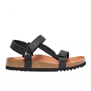 Sandalen Scholl Unisex Heaven Schwarz Braun Leder EVA Größe 45 — Braun, EVA-Laufsohle, Leder-Innensohle