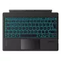 Inateck QWERTZ Bluetooth-Tastatur KB02027 — Schwarz, Touchpad, integrierter 500-mAh-Akku, Bluetooth für Surface Pro-Serie