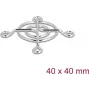 Lüftergitter DELOCK 67304 Metall, 53×53 mm, silber — Computer-Kühlzubehör