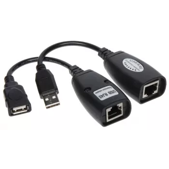 Genway USB-EX-50 Schnittstellen-Hub USB 2.0 Schwarz