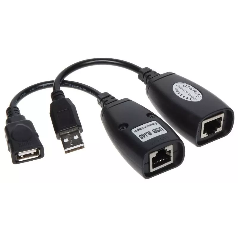 Genway USB-EX-50 Schnittstellen-Hub USB 2.0 Schwarz
