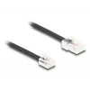 DeLOCK Telefonkabel RJ45-Stecker auf RJ11-Stecker schwarz 3 m