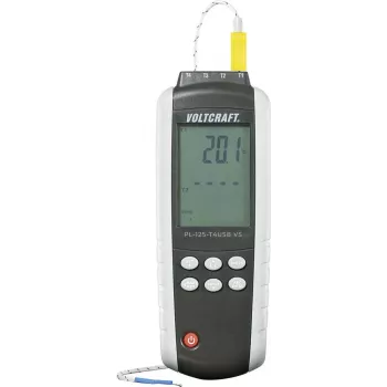 VOLTCRAFT PL-125-T4 Temperaturmessgerät -200 bis +1372 °C Fühler Typ K, J (PL-125-T4)