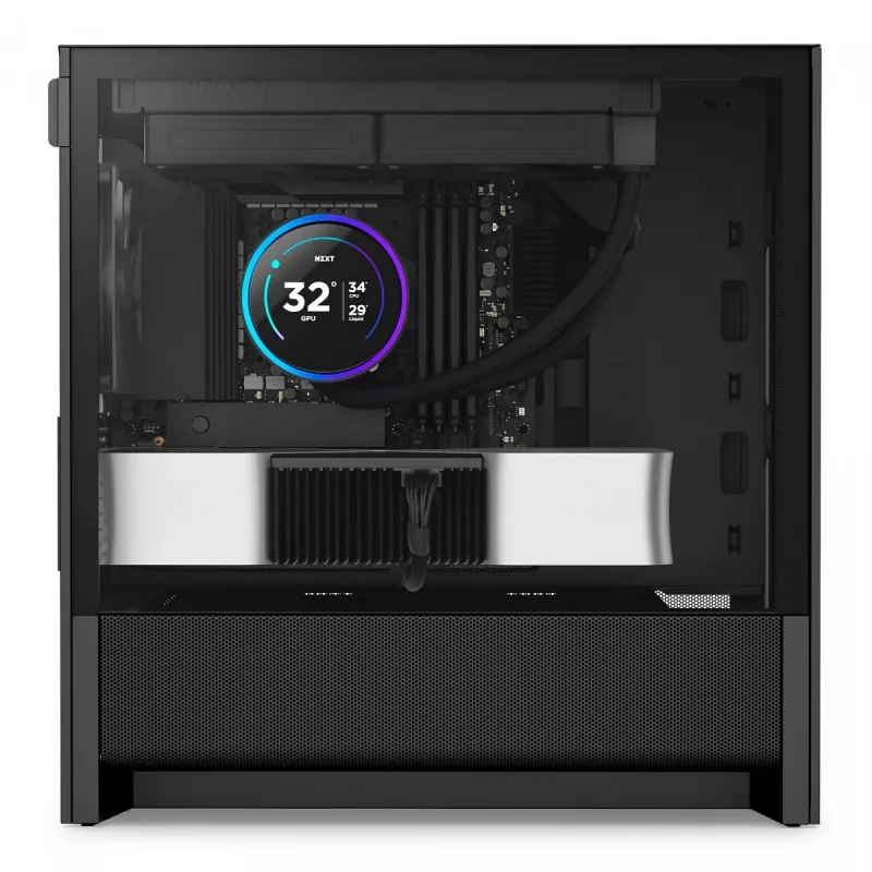 NZXT H3 Flow Micro ATX Airflow Gehäuse - Schwarz