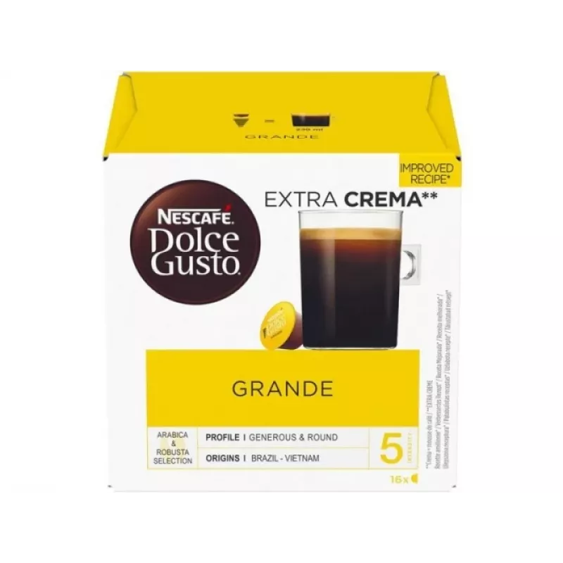 Nescafe Dolce Gusto Grande Kaffee, 16 Kapseln