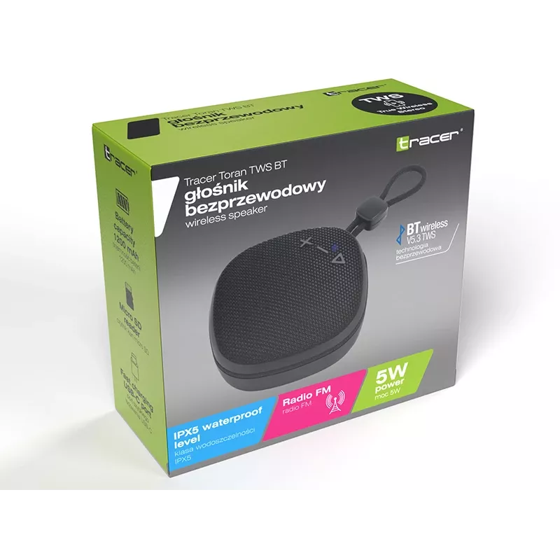 Tracer Toran TWS Bluetooth Schwarz