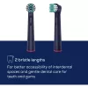 Beurer TB Clean Eco Green Planet Bürstenköpfe, dunkelblau, 4er-Pack