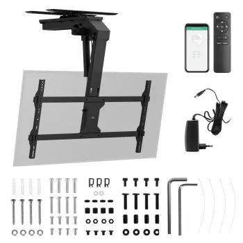 Decken-TV-Halterung MACLEAN MC-109 T VESA 800x400 für 43–86 Zoll Bildschirme, max. Belastung 45 kg