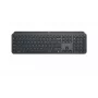 Logitech MX Keys for Business - Tastatur - hintergrundbeleuchtet - Kabellos - Bluetooth, 2,4 GHz - QWERTY - GB - Graphite (920-010250)