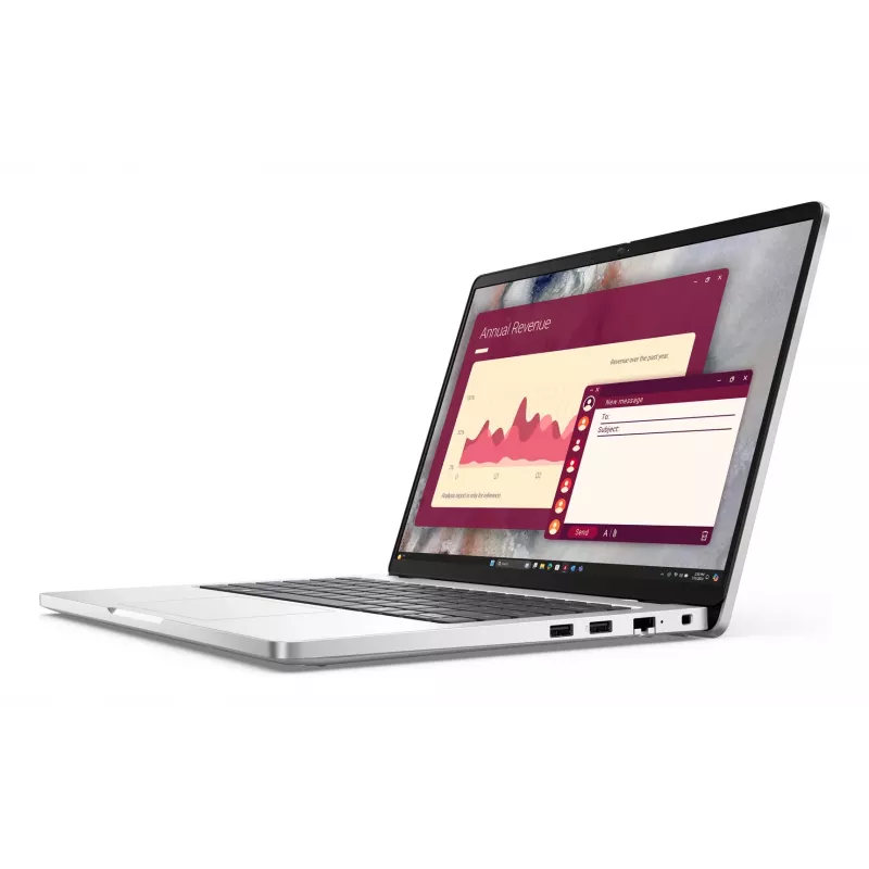 Laptop Dell Pro 14 — Intel Core Ultra 7 265U, 14 Zoll FHD+ 1920×1200, 16 GB DDR5, 512 GB SSD, Windows 11 Pro, Platinum