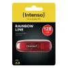 USB flash drive Intenso 128 GB USB Type-A 2.0 Red Transparent