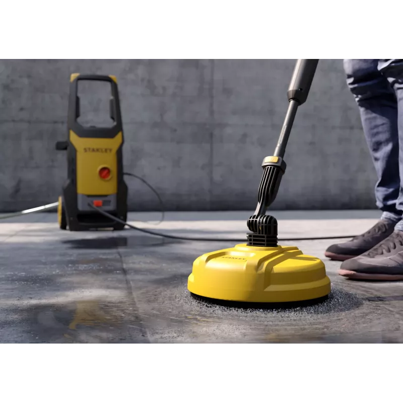 STANLEY SXPW14PE Hochdruckreiniger mit Terrassenreiniger (1400 W, 110 bar, 390 l/h) | Stanley 1400 W | 110 bar | 390 l/h