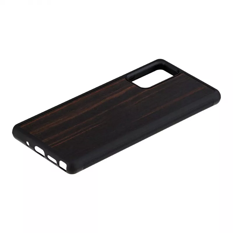 Schutzhülle Man and Wood für Samsung Galaxy Note 20 — Ebenholz Schwarz