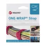 Wiederverwendbarer Kabelbinder Velcro ONE-WRAP 230×20 mm Polypropylen, Gelb, 25 Stk.