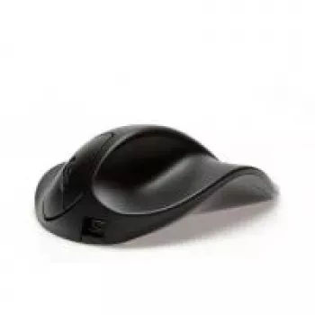 BakkerElkhuizen HandShoeMouse Small Wireless, rechtshändig, optisch, RF Wireless, 1000 DPI, schwarz