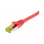 Patchkabel RJ45, CAT6A 500 MHz, 2 m, Rot, S-STP(S/FTP), TPE/LSZH (Ultraflex), AWG26, mit Cat.7-Rohkabel, Synergy 21 (S217717)