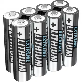 Einwegbatterie Ansmann 4+4 Lithium AA