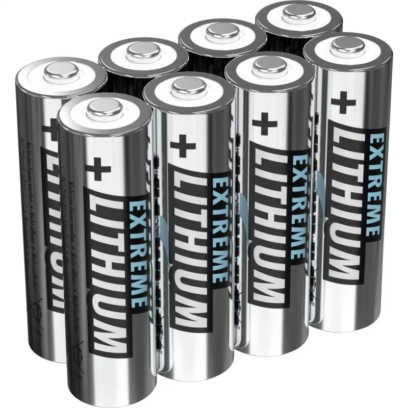 Einwegbatterie Ansmann 4+4 Lithium AA