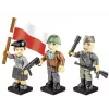 Historical Collection Zweiter Weltkrieg /2057/ WARSCHAUER AUFSTAND 1944 3Figuren/35Blöcke