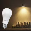 Smart WiFi Birne Tellur TLL331331 9W Weiß Warm Dimmer — einstellbares warmweißes Licht, Wi‑Fi Steuerung