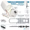 Omnidirektionale Netzwerkantenne QuWireless QuSpot AX12S PoE/LAN, Multiband 0,694–6 GHz, max. Gewinn 3 dBi, weiß