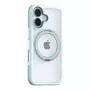 Schutzhülle Torras Ostand R Fusion für iPhone 16 — Grün, schlanke Schutzhülle mit präzisen Aussparungen