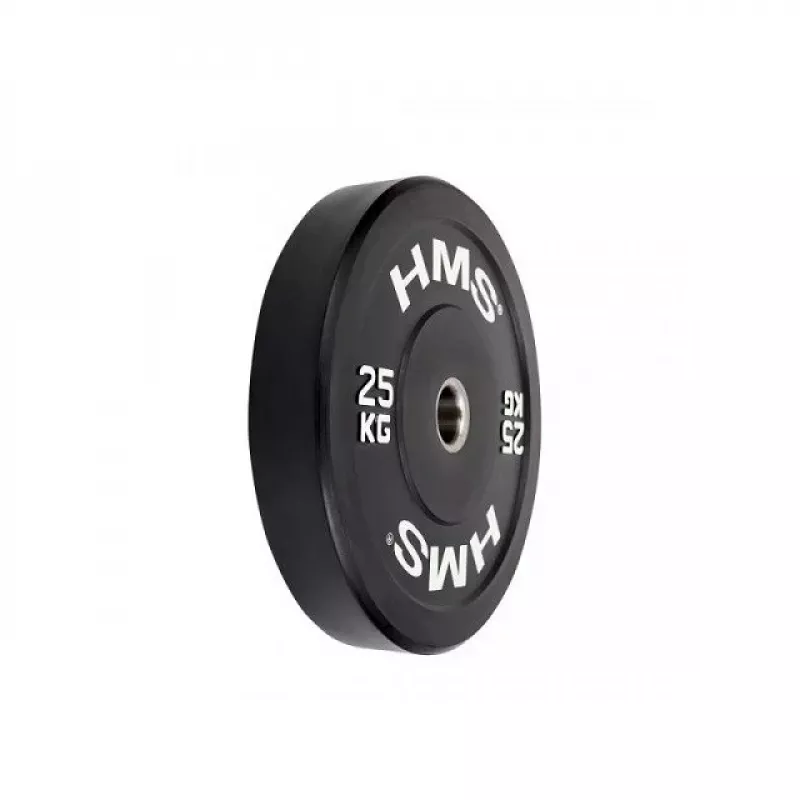 Olympic Bumper 25 kg Schwarz HMS BBR25