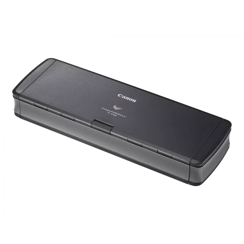 Canon imageFORMULA P-215II tragbarer Duplex-Dokumentenscanner, 216 x 1000 mm, 600 x 600 DPI, 24 Bit, Einzelblattscanner, Schwarz, Grau, CMOS CIS