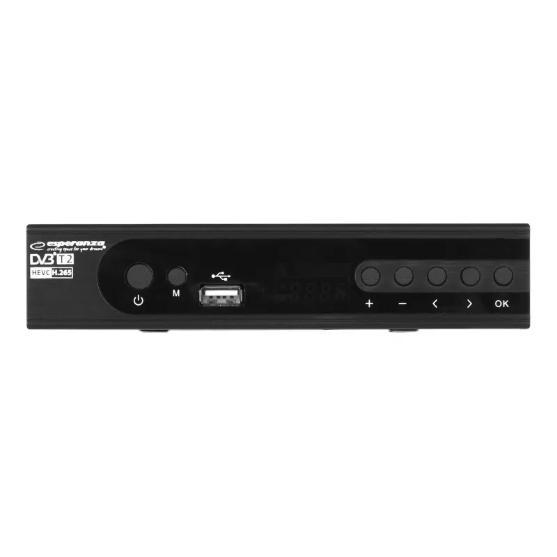 Dekoder Tuner TV DVB-T2 Hevc H.265 Kabel HDMI