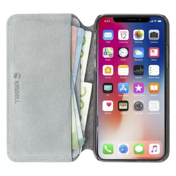 Folio Case Krusell Broby 4 Card SlimWallet iPhone XS Max