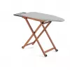 Bügelbrett ARREDAMENTI STIROLIGHT 135 x 45 cm, brauner Bezug, klappbare Beine