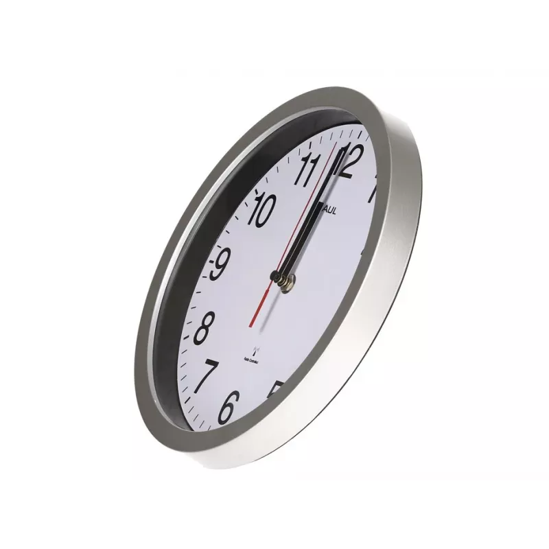 Jakob Maul GmbH MAUL Wanduhr MAULrun, Wand, Rund, Weiß, Kunststoff, AA, 1,5 V