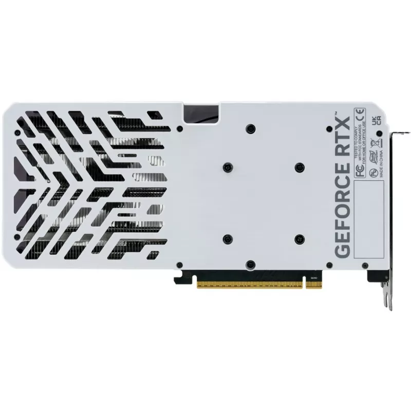 Grafikkarte Palit GeForce RTX 5060 Ti White OC — GeForce RTX 5060 Ti, 16 GB GDDR7, 128-Bit, PCIe 5.0, 2407 MHz