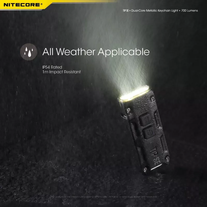 Nitecore TIP SE Schwarz Hand-Taschenlampe LED