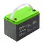 Gel-Batterie QOLTEC 53080 12V 100Ah — verschlossene wiederaufladbare Batterie für Notstromversorgung