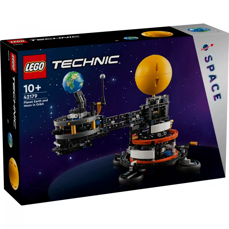 LEGO Technic Pianeta Terra e Luna in Orbita Giochi Spaziali per Bambini e Bambine da 10 Anni in su Sistema Solare Giocattolo da Costruire con Pianet