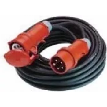 Stromkabel Bachmann 347.172 — 25 m, 400 V, 16 A, schwarz