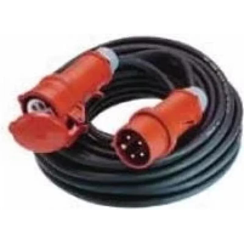 Stromkabel Bachmann 347.172 — 25 m, 400 V, 16 A, schwarz
