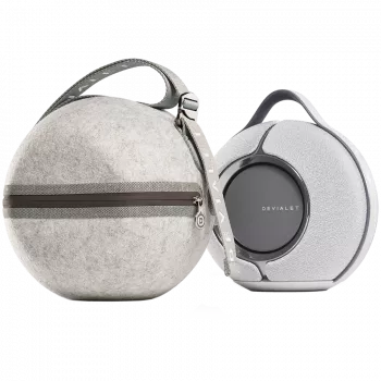 Tragbarer Bluetooth-Lautsprecher DEVIALET Mania Cocoon Hellgrau