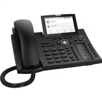 SNOM D385N schwarz kein Bluetooth ohne Netzteil (00004600)