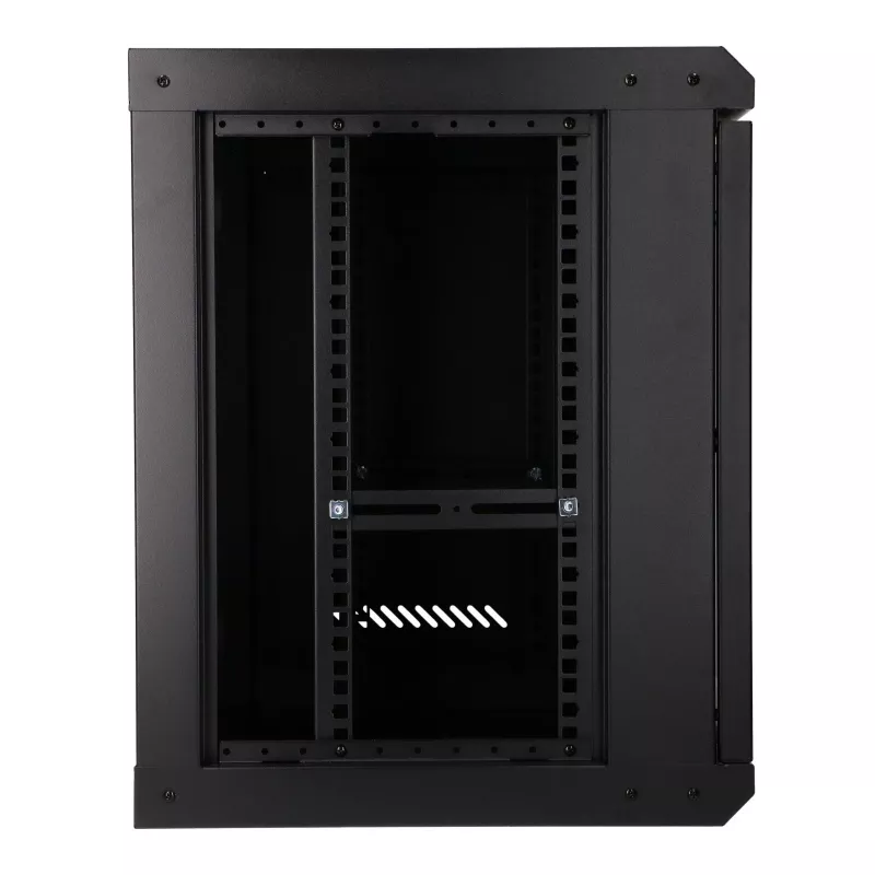EXTRALINK LITE 9U 530X400 WANDMONTAGE-RACKSCHRANK, SCHWARZ, MIT ABLAGE