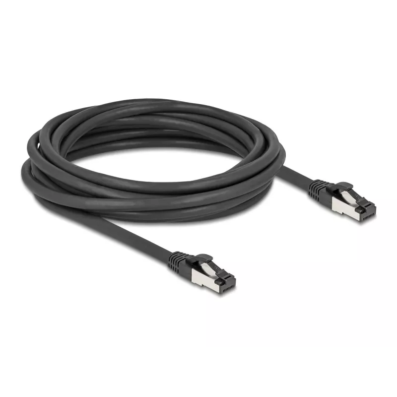 Netzwerkkabel DeLOCK 80574 RJ-45 Cat8.1 5 m Schwarz