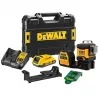 Laser-Wasserwaage DeWalt DCE089D1G18-QW grüner Strahl selbstnivellierend 360° mit Empfängerkompatibilität