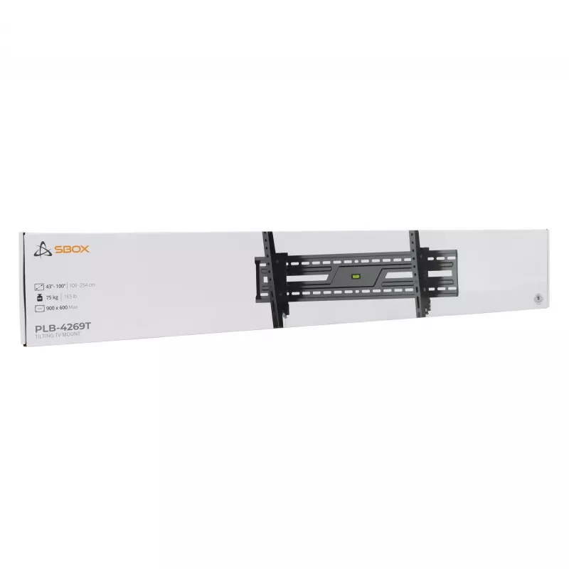 Wand-/Deckenhalterung SBOX PLB-4269T-2 für 43–100 kg Displays, Plattform 900×600 mm
