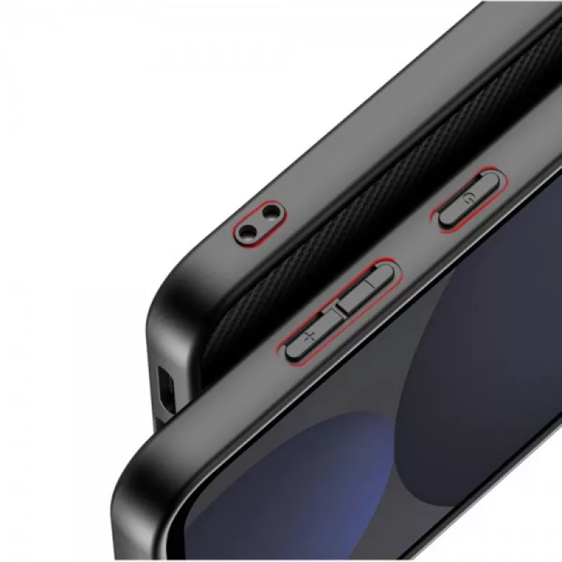 nevox StyleShell NYLO - Samsung Galaxy S25 FE schwarz (2576)
