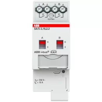 ABB Stotz S&J Schaltaktor 2-fach, 16A, REG SA/S2.16.2.2 (2CDG110261R0011)