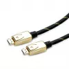 DisplayPort-Kabel ROLINE 11.04.5922 3 m Schwarz Gold